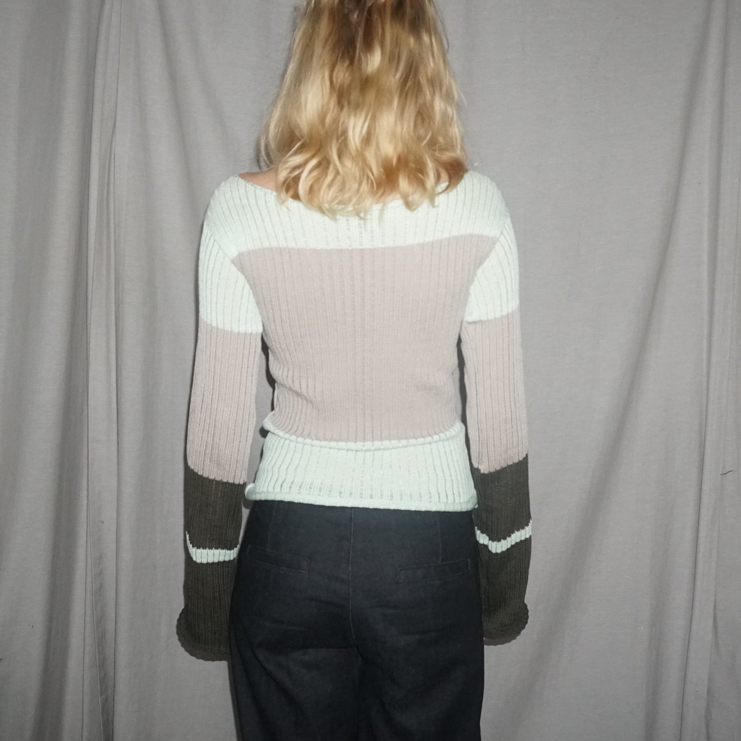All of the yarn blouse