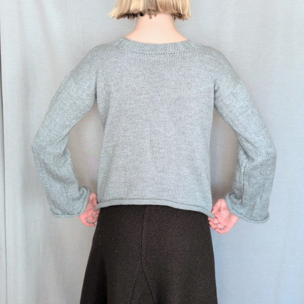 Embroidered sweater