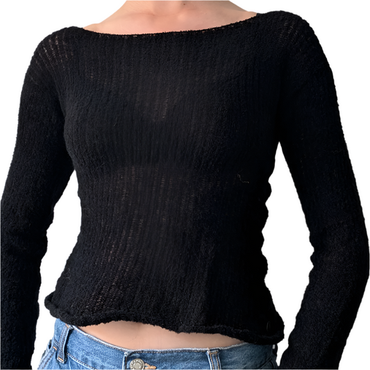 Bouclé blouse